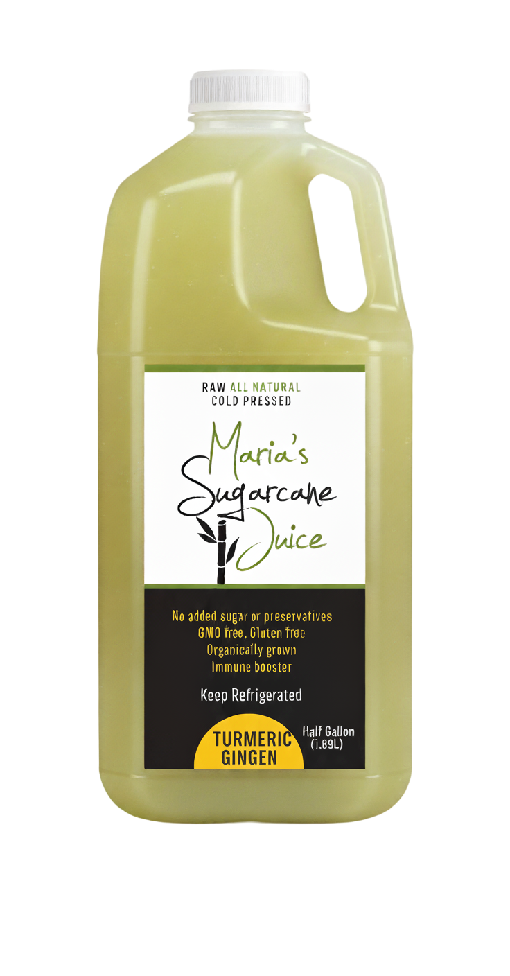 Tumeric Ginger Lemon Flavor Half Gallon