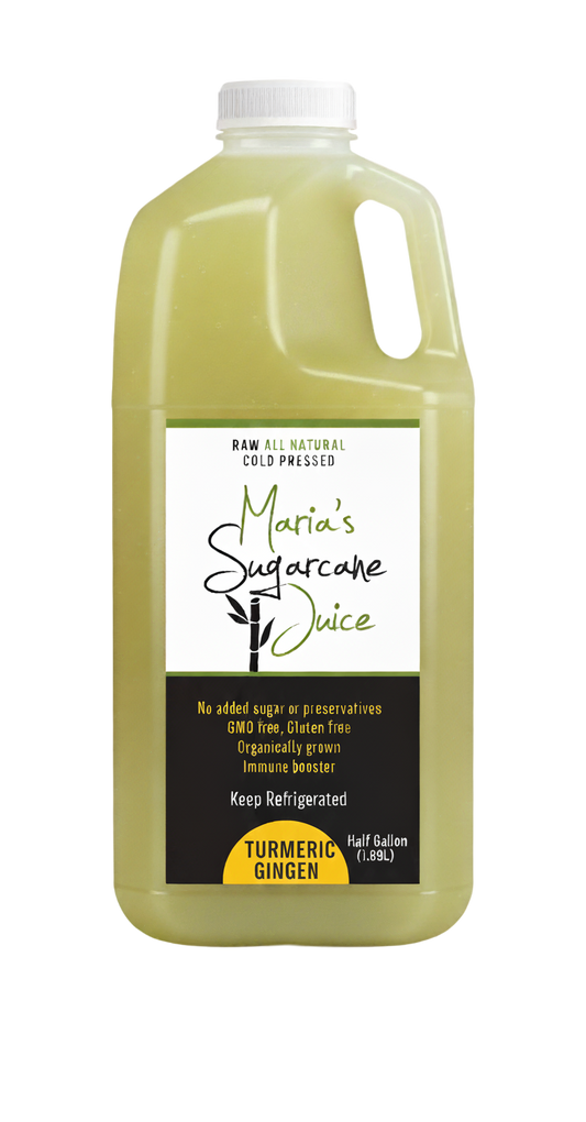 Tumeric Ginger Lemon Flavor Half Gallon